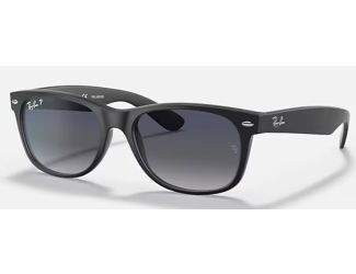 Ray-Ban New Wayfarer Unisex Sunglasses Polarized Size 55