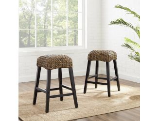 Edgewater 2Pc Backless Counter Stool Set