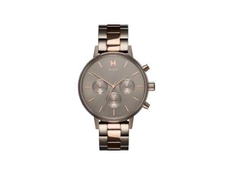 Ladies Nova Orion Titanium & Rose Gold SS Chronograph Watch Titanium Dial