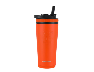 IceShaker 26oz Insulated Stainless Steel Sport Bottle-Orange