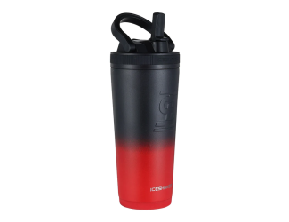 IceShaker 26oz Insulated Stainless Steel Sport Bottle-Red/Black