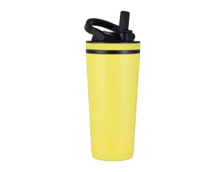 IceShaker 26oz Insulated Stainless Steel Sport Bottle-Yellow