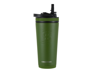 IceShaker 26oz Insulated Stainless Steel Sport Bottle-Green