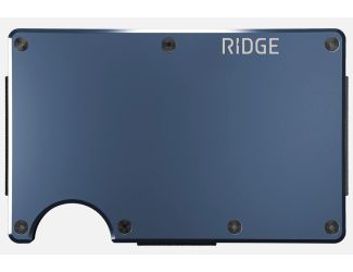 The Ridge Wallet RFID-Blocking with Money Clip in Alpine Navy