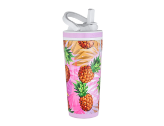 IceShaker 26oz Insulated Stainless Steel Sport Bottle-Pineapple