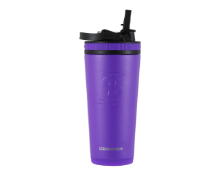 IceShaker 26oz Insulated Stainless Steel Sport Bottle-Purple