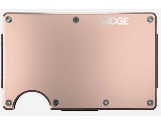 The Ridge Wallet RFID-Blocking with Money Clip in Rose Quartz