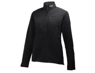 Womens Paramount Softshell Jacket-Black-LG