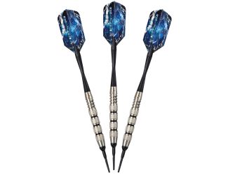 Viper Silver Thunder Soft Tip Darts 4 Knurled Rings 16 Grams