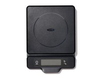 SoftWorks 5lb Food Scale w/ Pull-Out Display Black