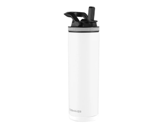 IceShaker 20 oz Sport Bottle-White