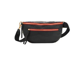 Charles Lrg Leather Crossbody Bag