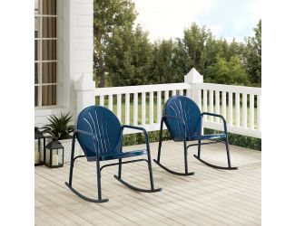 Griffith 2Pc Outdoor Rocking Chair Set