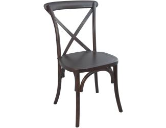 Walnut X-Back Chair