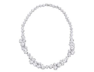 Cubic Zirconia Collar Necklace