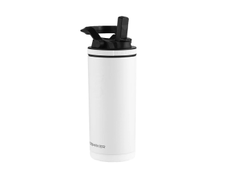 IceShaker 14 oz Sport Bottle-White - 14SportWhite