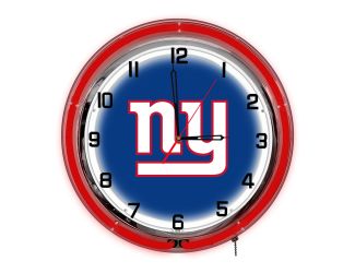 New York Giants 18" Neon Clock