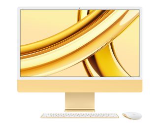 Apple 24" iMac-Yellow-2