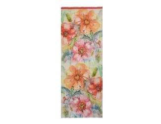 Amarillo Painterly Floral Scarf