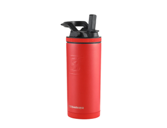 IceShaker 14 oz Sport Bottle-Red