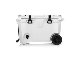 Brumate BruTank 55-Quart Rolling Cooler-Ice White