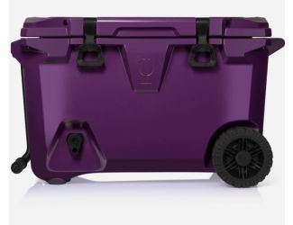 Brumate BruTank 55-Quart Rolling Cooler-Amethyst