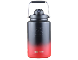 IceShaker 1 Gallon Jug-Red/Black Ombre