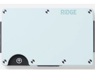 The Ridge Wallet RFID-Blocking with Cash Strap in Sea Glass