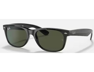 Ray-Ban New Wayfarer Unisex Sunglasses Polarized Size 55-Green