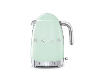 50's Retro-Style Electric Kettle w/ Variable Temperature Pastel Green