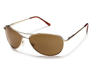 Suncloud Patrol Polarized Sunglasses -  Gold/Brown