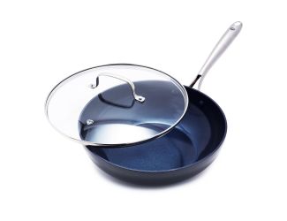 HD Hard Anodized Nonstick 11" Fry Pan w/ Lid