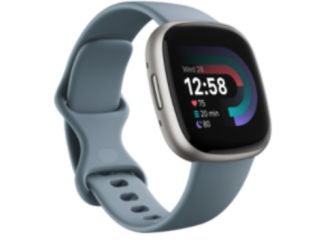 Fitbit Versa 4 Health & Fitness Smartwatch-Platinum