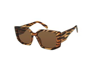 Charlez Cat-Eye Sunglasses - Brown Tiger