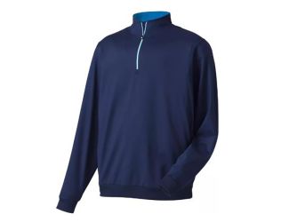 Half-Zip Pullover-Navy-LG