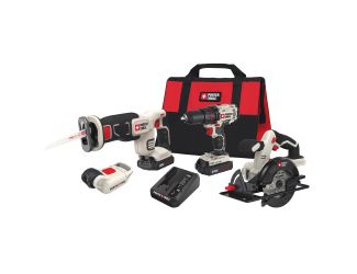 20V MAX 4-Tool Combo Kit - Drill/Driver Circ Saw Recip Saw