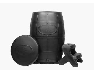 Ice Barrel - Cold Water Therapy Made Easy and Accessible-Black