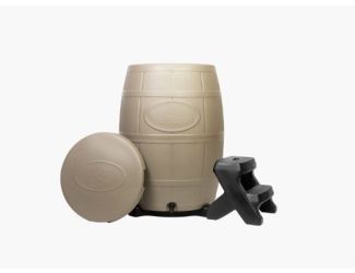 Ice Barrel - Cold Water Therapy Made Easy and Accessible-Tan