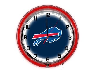 Buffalo Bills 18" Neon Clock