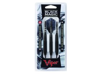 Viper Black Magic Soft Tip Darts 10 Knurled Rings 18 Grams