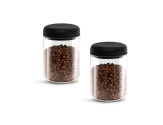 Fellow Atmos 1.2L Vacuum Canister - Clear Glass - Set of 2