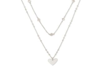 Ari Heart Multi Strand Necklace