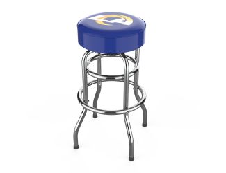 Los Angeles Rams Chrome Bar Stool