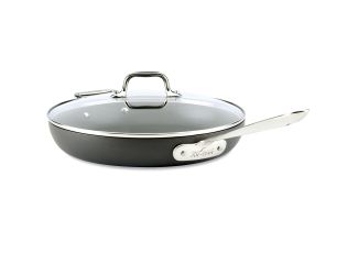 HA1 Non-Stick Hard Anodized 12" Fry Pan with Lid