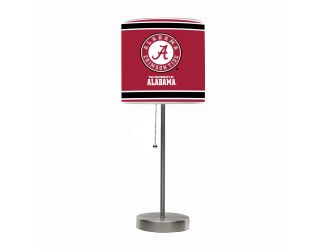 University Of Alabama Chrome Lamp