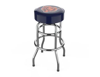 Chicago Bears Chrome Bar Stool