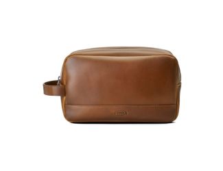 Zip Travel Kit - Medium Brown