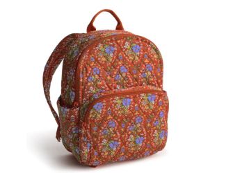 Small Banbury Backpack-Garden Paisley-Premium Cotton