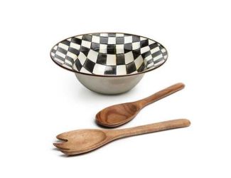 Courtly Check Salad Serving Set