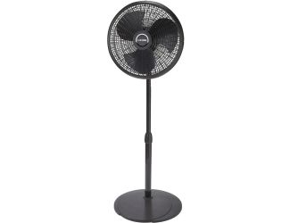 16 In. Performance Pedestal Fan, Black